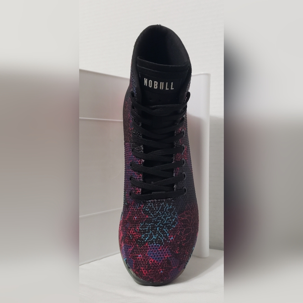 NoBull Succulent Floral High Top Trainer Sneaker Shoe (Unisex)W9 M7.5 - Picture 9 of 15